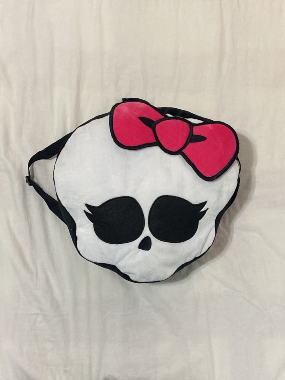 Monster High White Skull Backpack